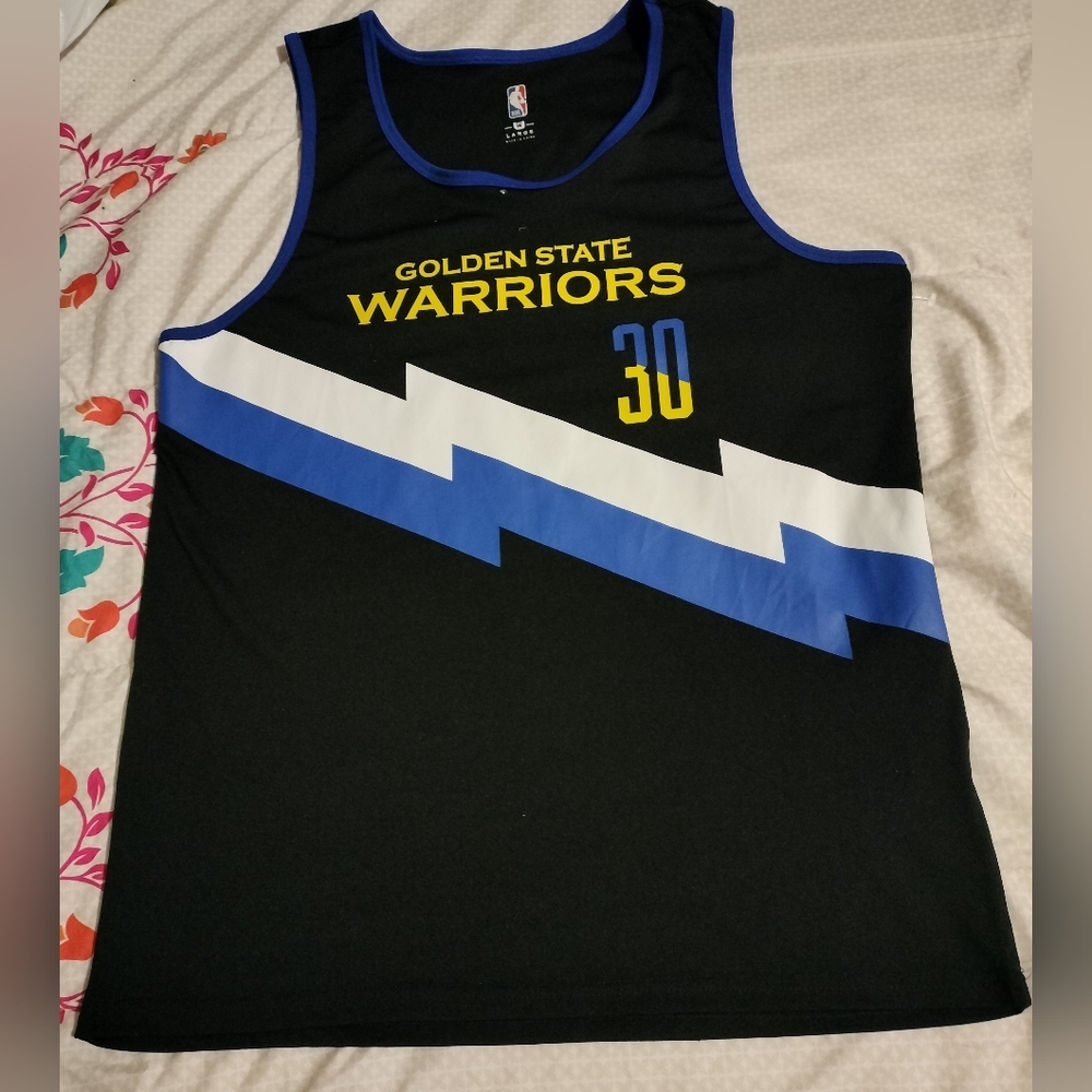 Steph Curry #30 Jersey Golden State Warriors Tank Top Size L